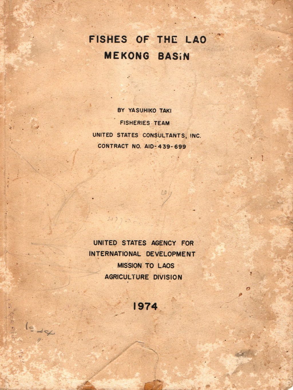 FISHES OF THE LAO MEKONG BASIN